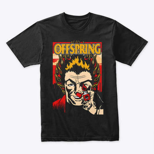 Camiseta Algodon The Offspring Clown