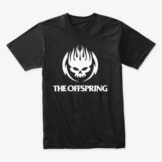 Camiseta Algodon The Offspring Logo Efecto