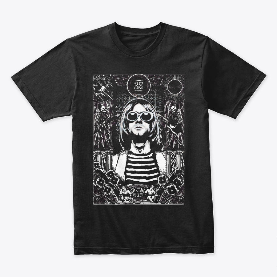 Camiseta Algodon Kurt Cobain Recess