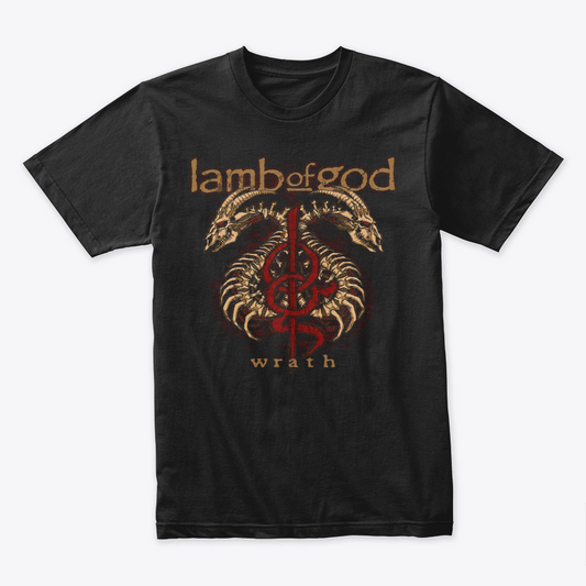 Camiseta Algodon Lamb Of God Wratg