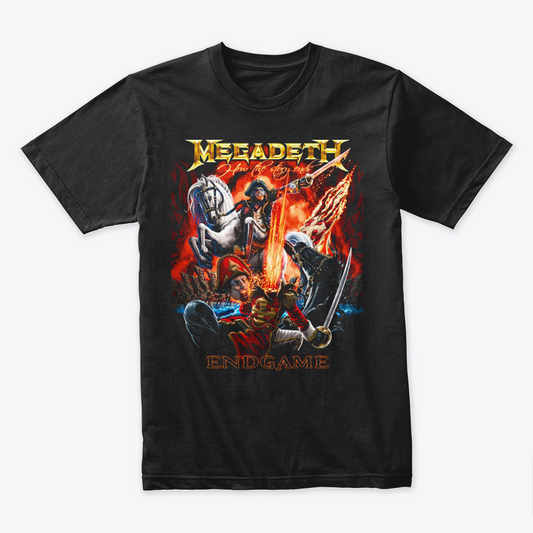 Camiseta Algodon MegaDeth End Game