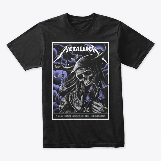 Camiseta Algodon Metallica Brandon Heart Poster