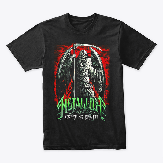 Camiseta Algodon Metallica Creeping Death