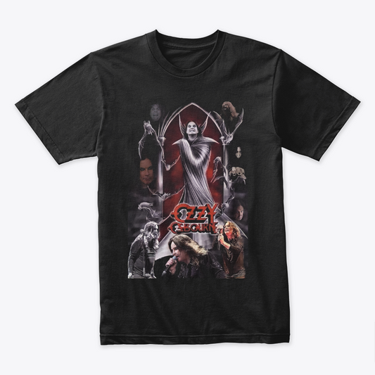 Camiseta Algodon Ozzy Osbourne Poster Style