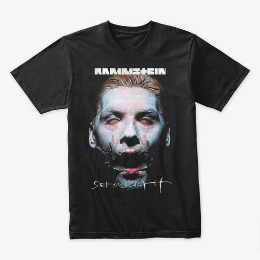 Camiseta Algodon Ramnstein Rostro Art