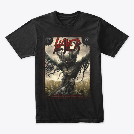 Camiseta Algodon Slayer World Festival