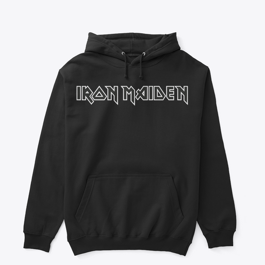 Buzo Capota Iron Maiden Logo Black