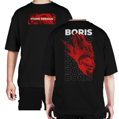 Camiseta Oversize Boris Brejcha FCKNG Serious