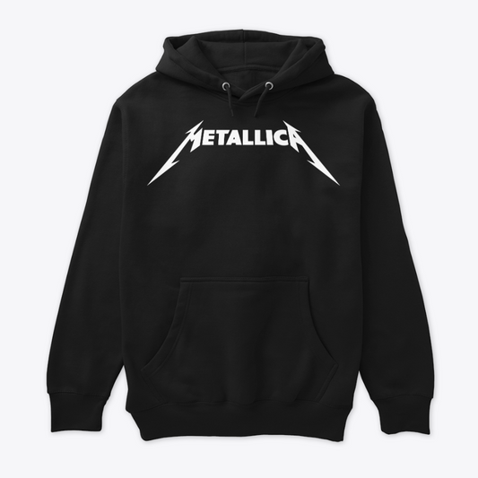 Buzo Capota Metallica Merry Christmas Doble estampado