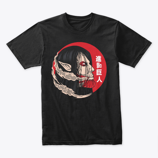 Camiseta Algodon Attack On Titan Poster