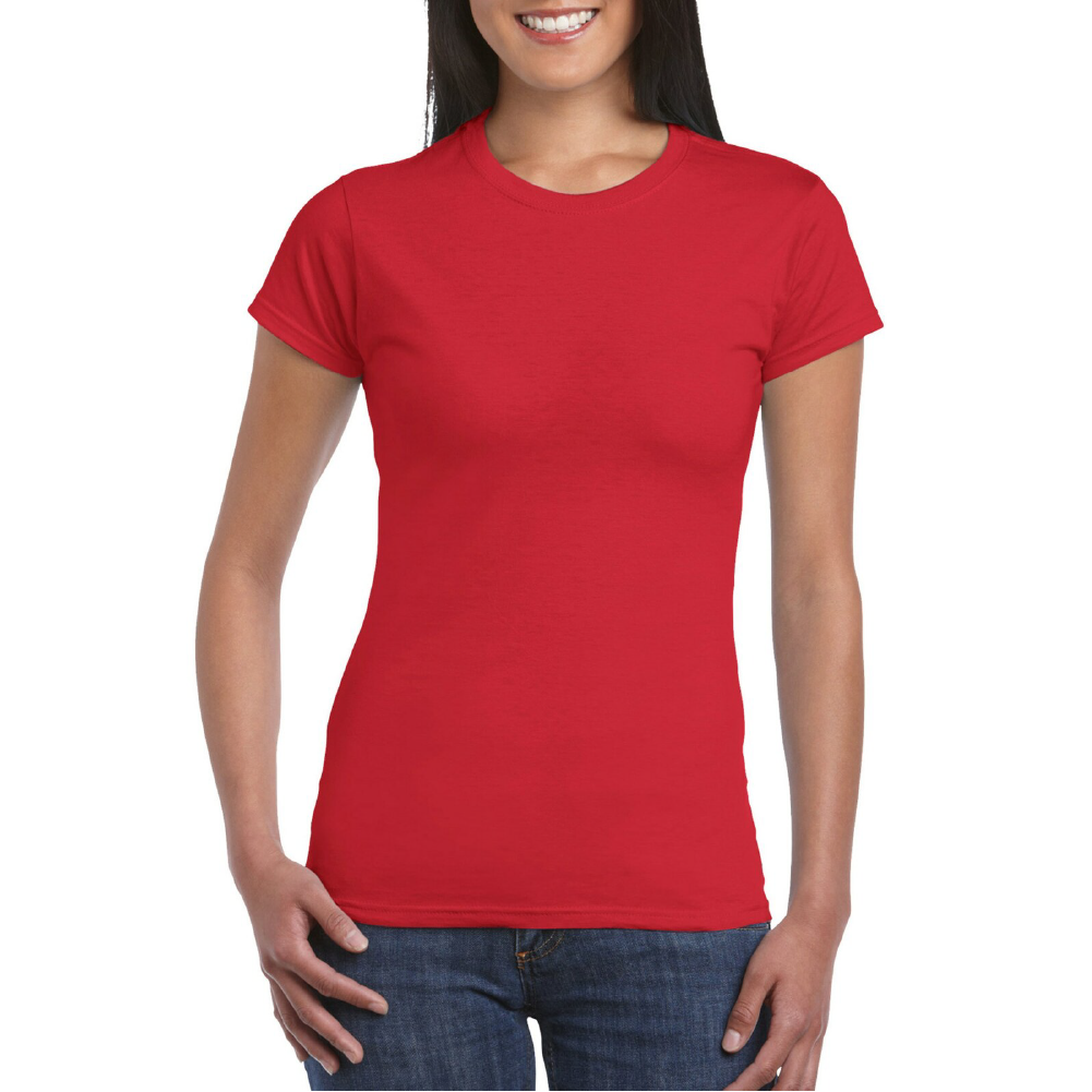 Camiseta mujer 100% algodon colores